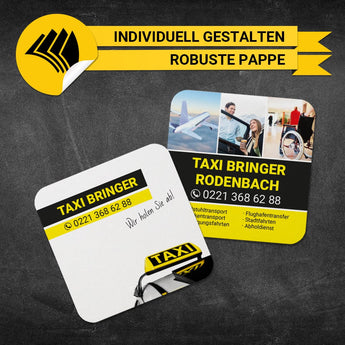 Bierdeckel Taxi - Anton