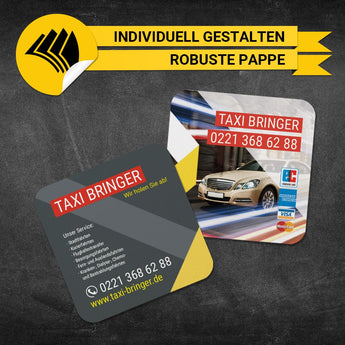 Bierdeckel Taxi - Ben