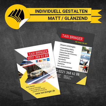 Flyer Taxi DIN A6 - Ben