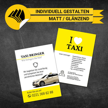 Flyer Taxi DIN A6 - Charlie