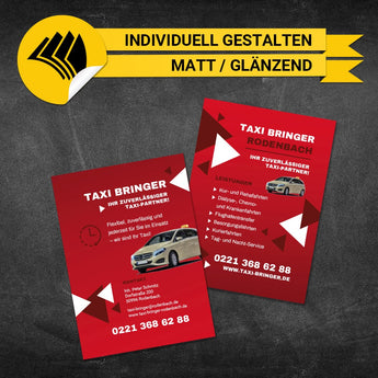 Flyer Taxi DIN A6 - Fabian
