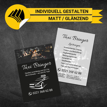 Flyer Taxi DIN A6 - Feo