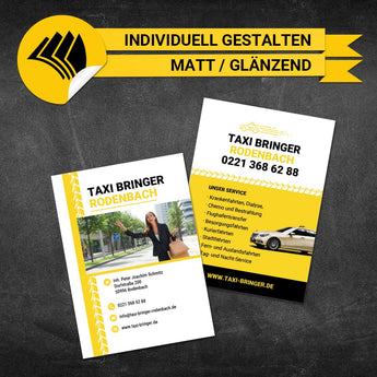 Flyer Taxi DIN A6 - Fred