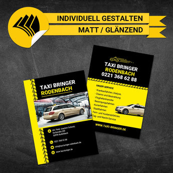 Flyer Taxi DIN A6 - Frederick
