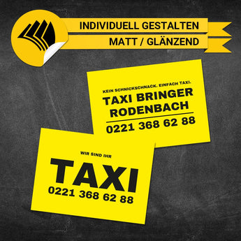 Flyer Taxi DIN A6 - Mario