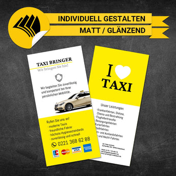 Flyer Taxi DIN Lang - Charlie