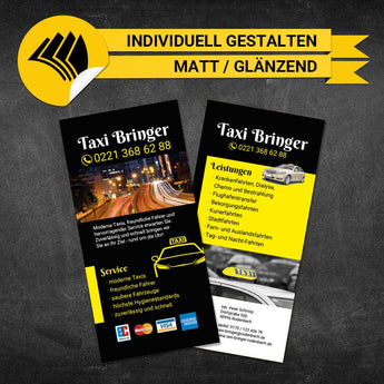 Flyer Taxi DIN Lang - Feodor