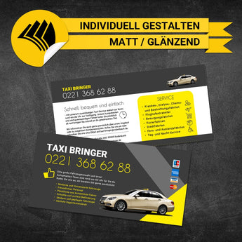 Flyer Taxi DIN Lang - Leonardo