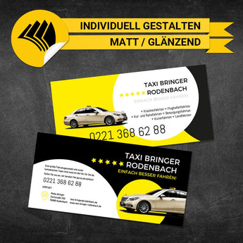 Flyer Taxi DIN Lang - Mareike