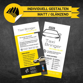 Flyer Taxi DIN Lang - Nils