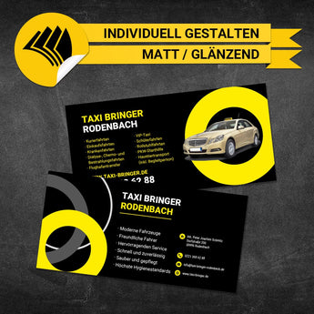 Flyer Taxi DIN Lang - Oskar