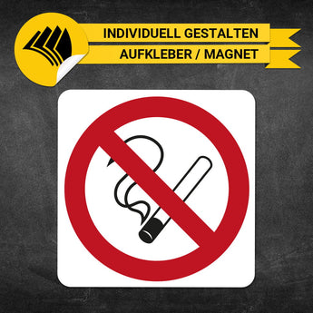Hinweisschild - Nichtraucher