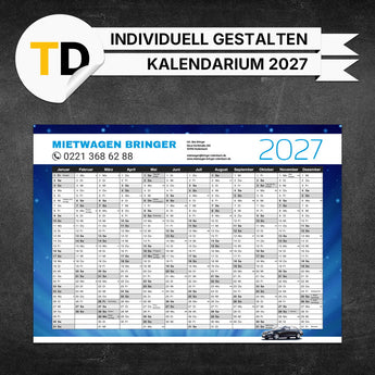 Jahresplaner Mietwagen - Gerd