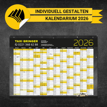 Jahresplaner Taxi - Gerd 2025