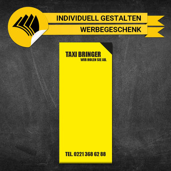 Kellnerblock Taxi - Marius