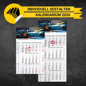 Monatskalender Mietwagen - Allen