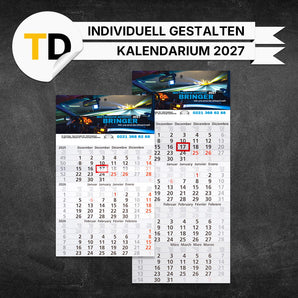 Monatskalender Mietwagen - Allen