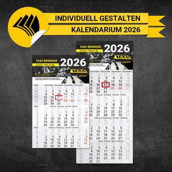 Monatskalender Taxi - Antonius