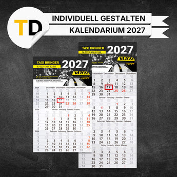 Monatskalender Taxi - Antonius