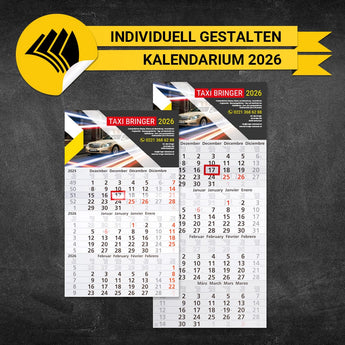 Monatskalender Taxi - Ben