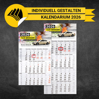Monatskalender Taxi - Fiona