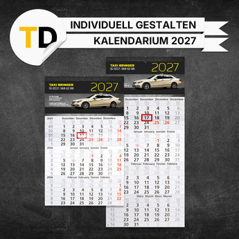 Monatskalender Taxi - Gerd