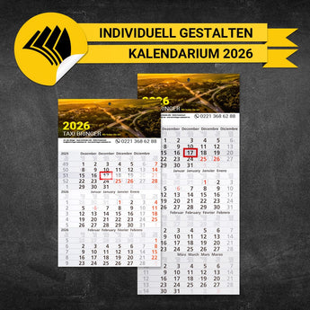 Monatskalender Taxi - Hanna