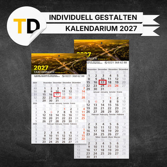 Monatskalender Taxi - Hanna