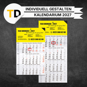 Monatskalender Taxi - Marius