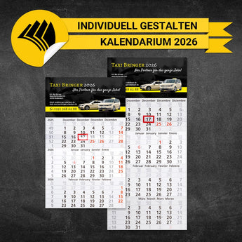 Monatskalender Taxi - Reinhard