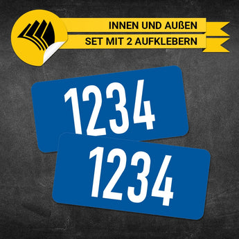 Mietwagen Ordnungsnummer - Innen- & Außenbeklebung