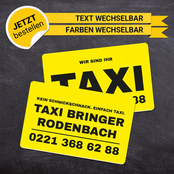 Plastikkarten Taxi - Mario