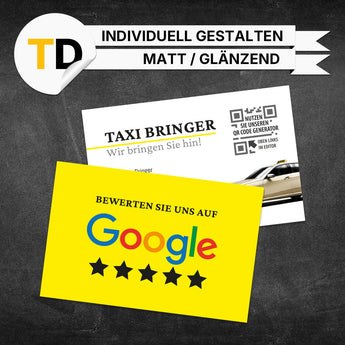 Produktbild Bewertungskarten Taxi - Charlie