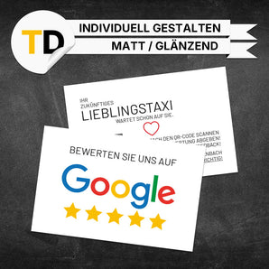 Produktbild Bewertungskarten Taxi - Lotti