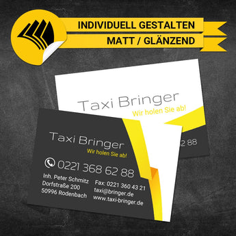 Visitenkarten Taxi - Alex