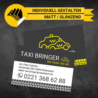 Visitenkarten Taxi - Arnold