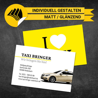 Visitenkarten Taxi - Charlie