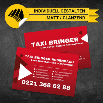 Visitenkarten Taxi - Fabian