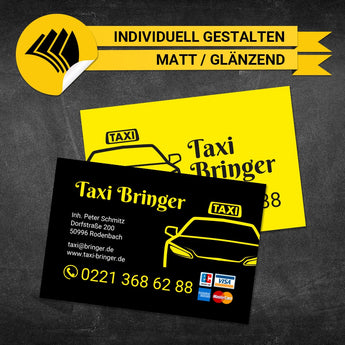 Visitenkarten Taxi - Feodor