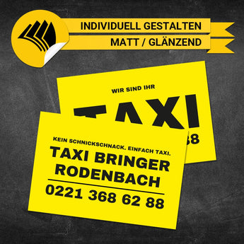 Visitenkarten Taxi - Mario