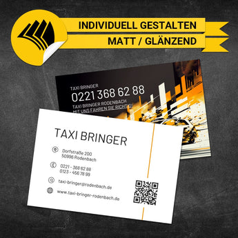 Visitenkarten Taxi - Michael