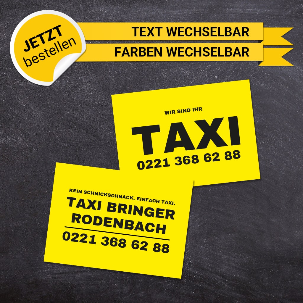 Flyer Taxi DIN A6 - Mario