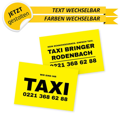Flyer Taxi DIN A6 - Mario (Rückseite)