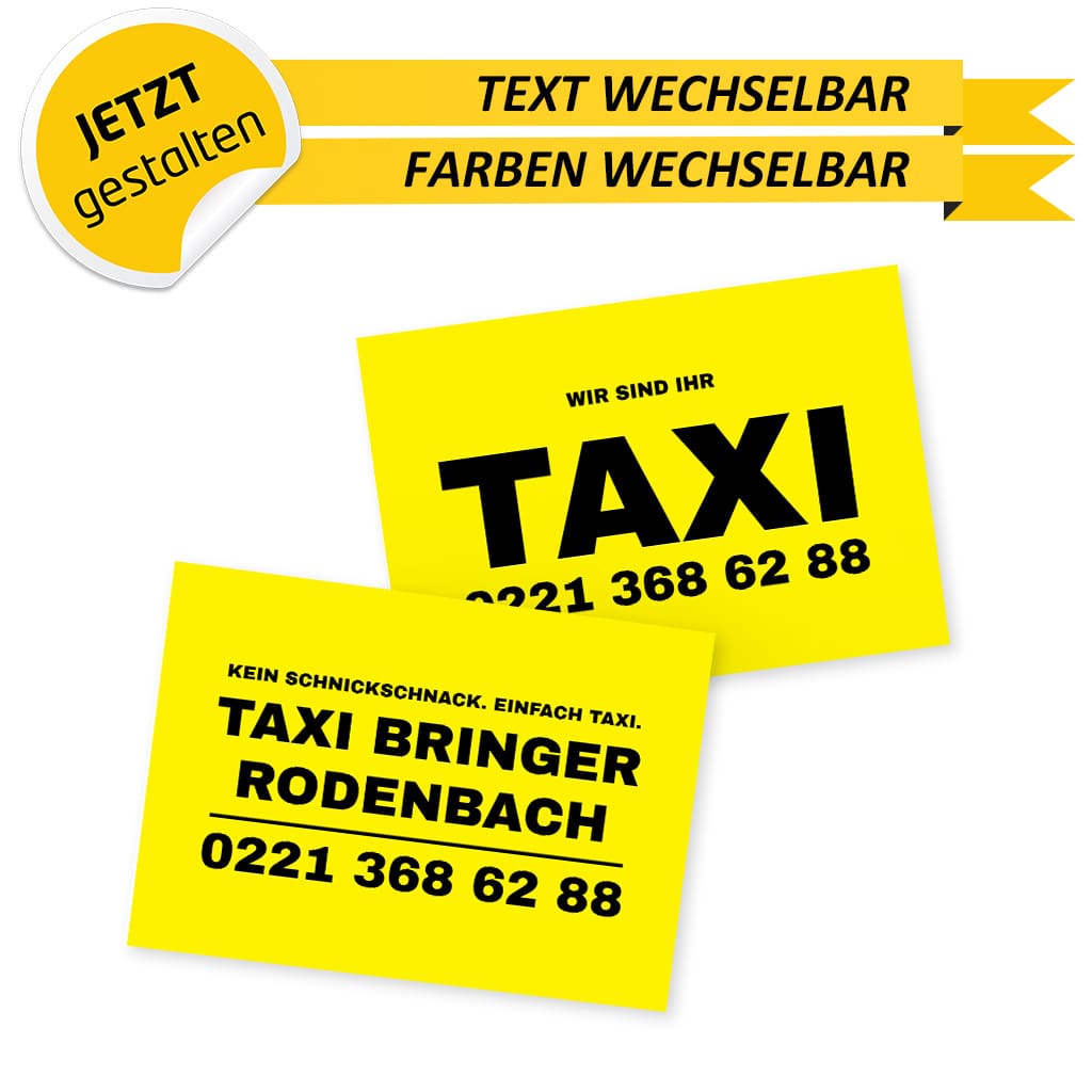 Flyer Taxi DIN A6 - Mario (Vorderseite)