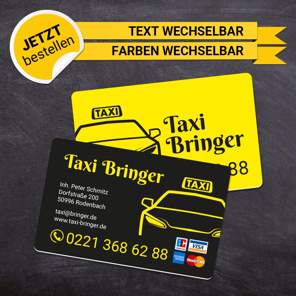 Plastikkarten Taxi - Feodor