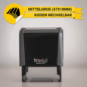 Stempel Taxi - Printy 4912 (Grau)