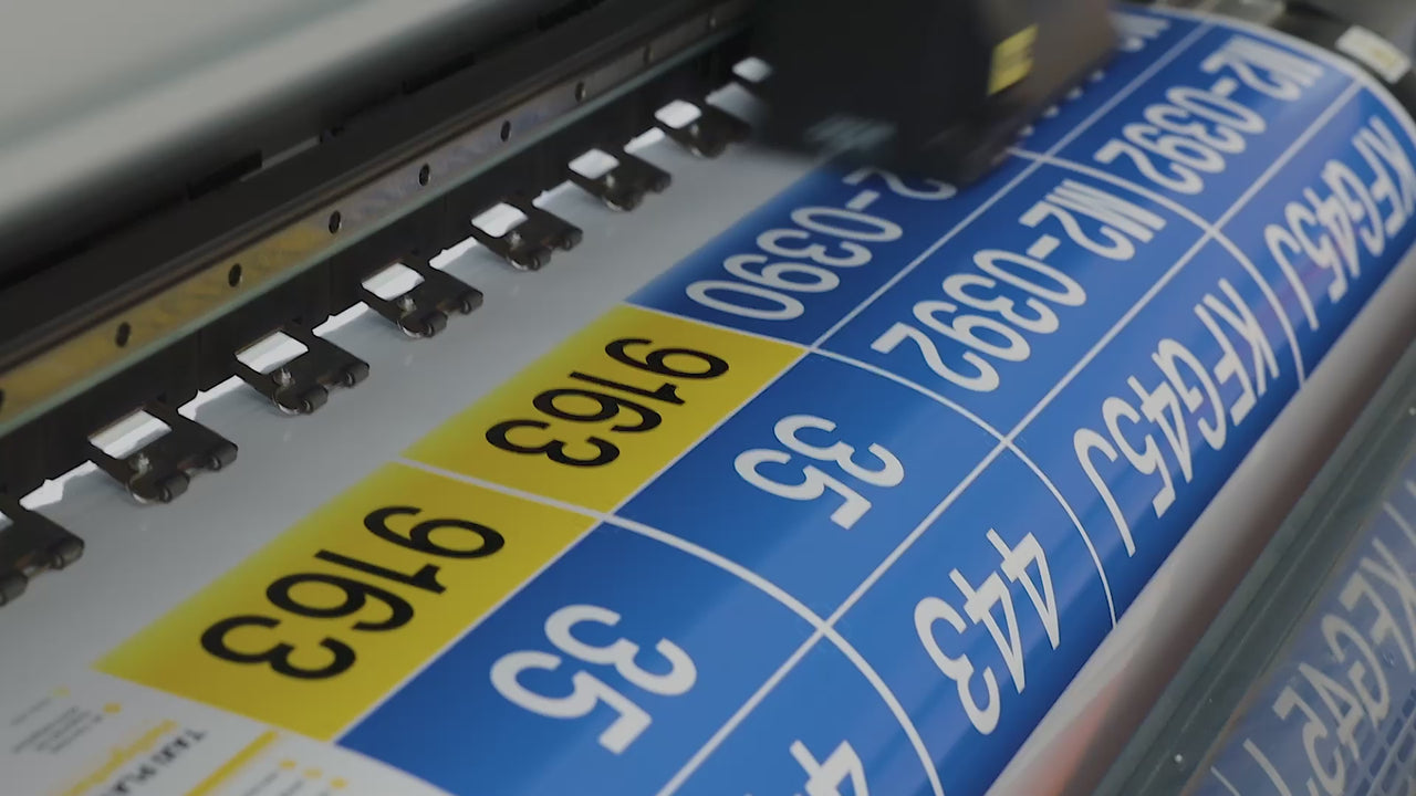 Video: Taxidrucksachen, Druck von Ordnungsnummern